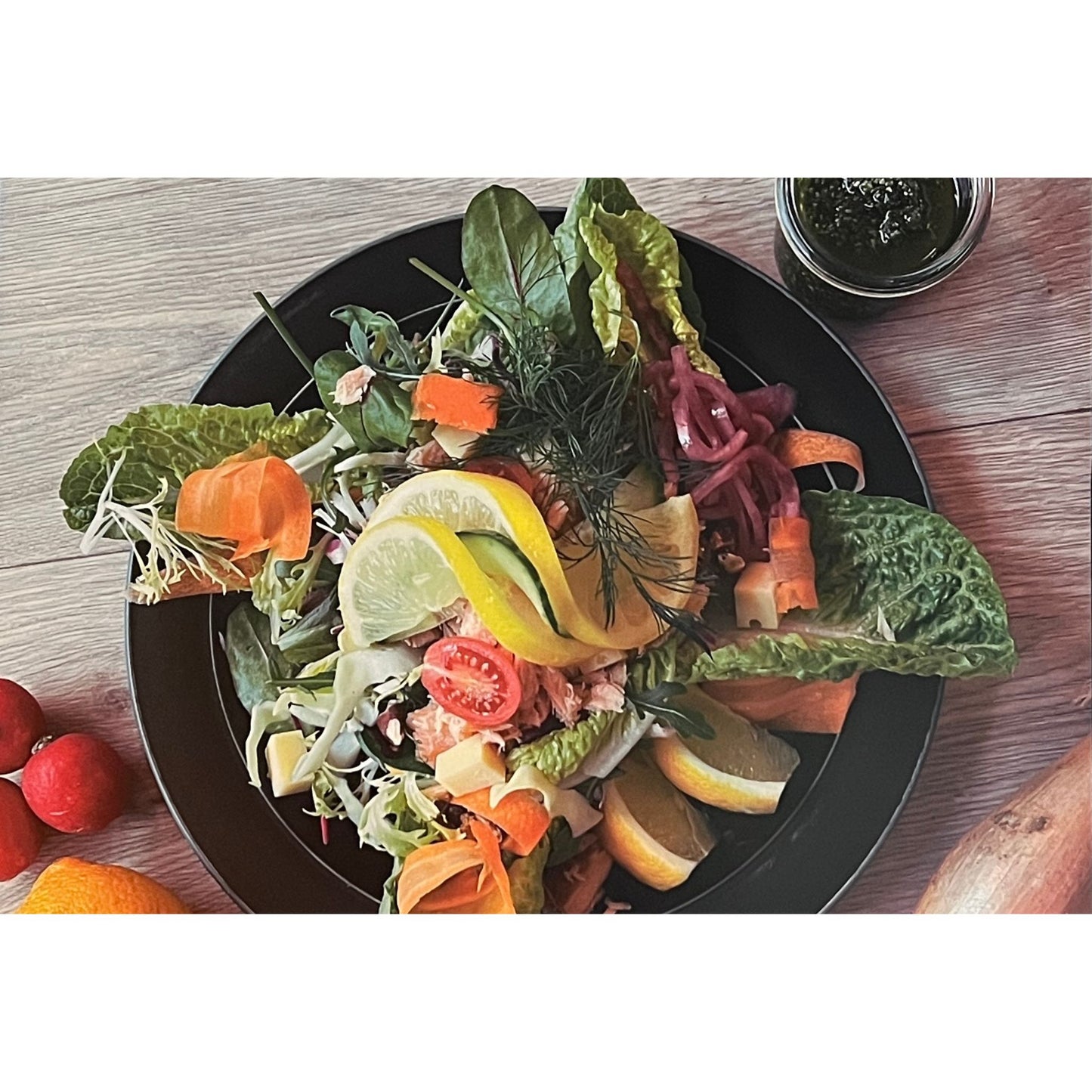 MINI SALAT BOWL MED LAKS