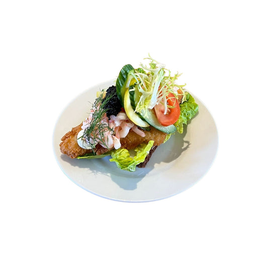 FISKEFILET MED REJER - KLASSISK